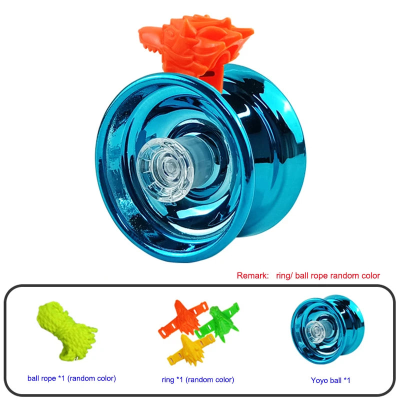 Balle Yoyo professionnelle en aluminium et métal — enfants, débutants, compétitif, adultes, accessoires
