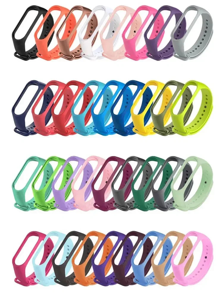 Bracelet Silicone Remplacement Band 3/4/5/6/7 — Accessoires Montre Connectée