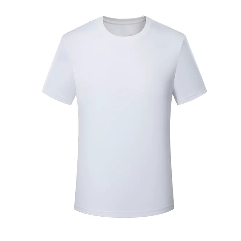 T-shirt en coton manches courtes 220g — Y2K, décontracté, confortable, noir et blanc, col rond, femme