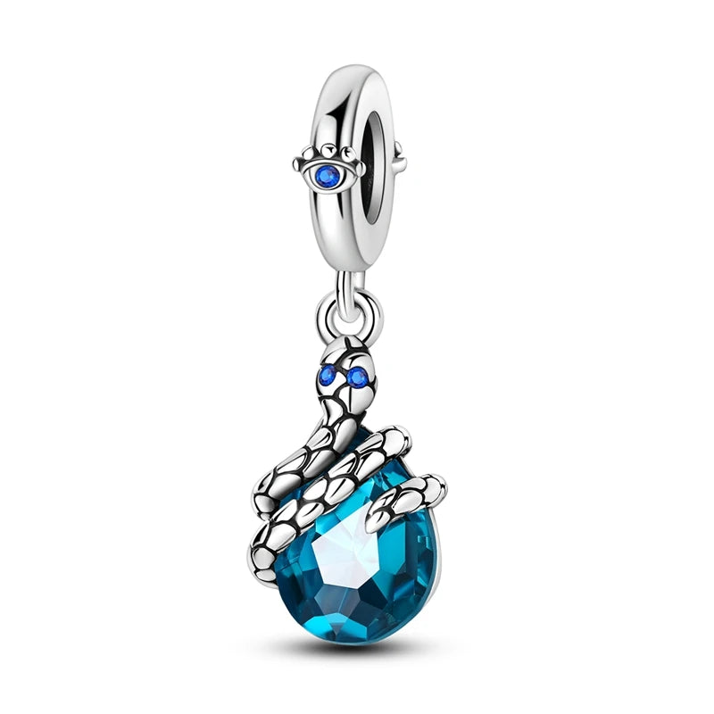 925 Sterling Silver Charms, Pearl Pendants, Tree of Life, Turtle, Love, Gemstones, Sunflower, for Women, Bracelet, Gift Jewelry, New Collection