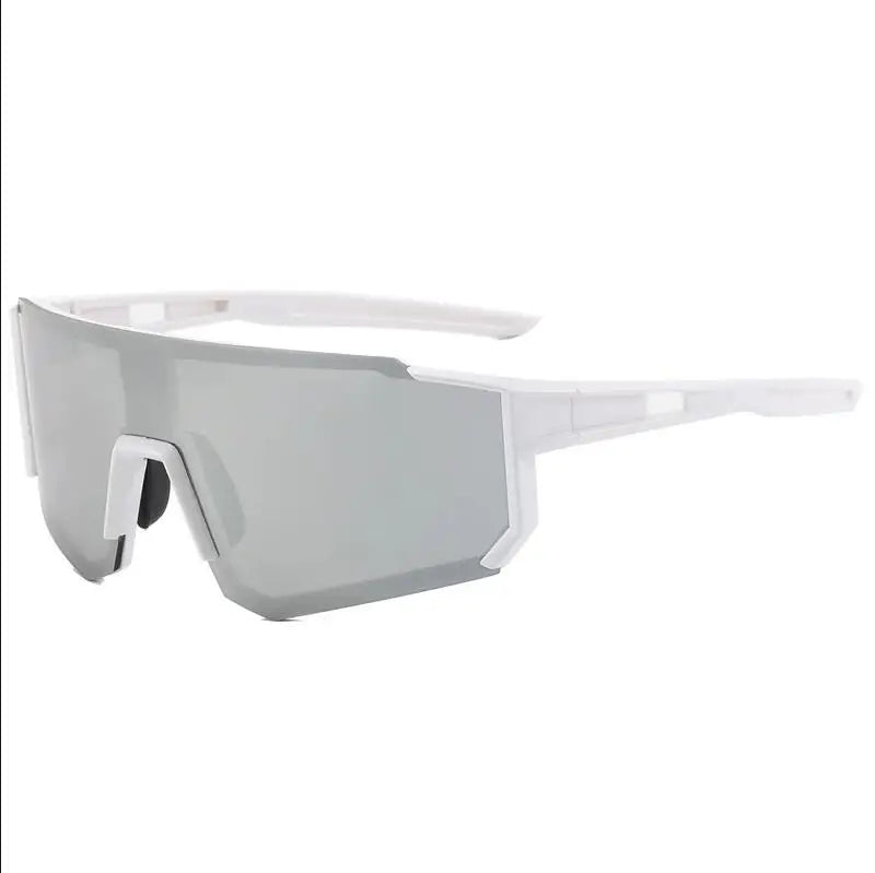 1/2 piezas gafas de sol de ciclismo para mujer UV400, protector antisarena para ojos, gafas de sol deportivas al aire libre, gafas de protección antirradiación, lentes