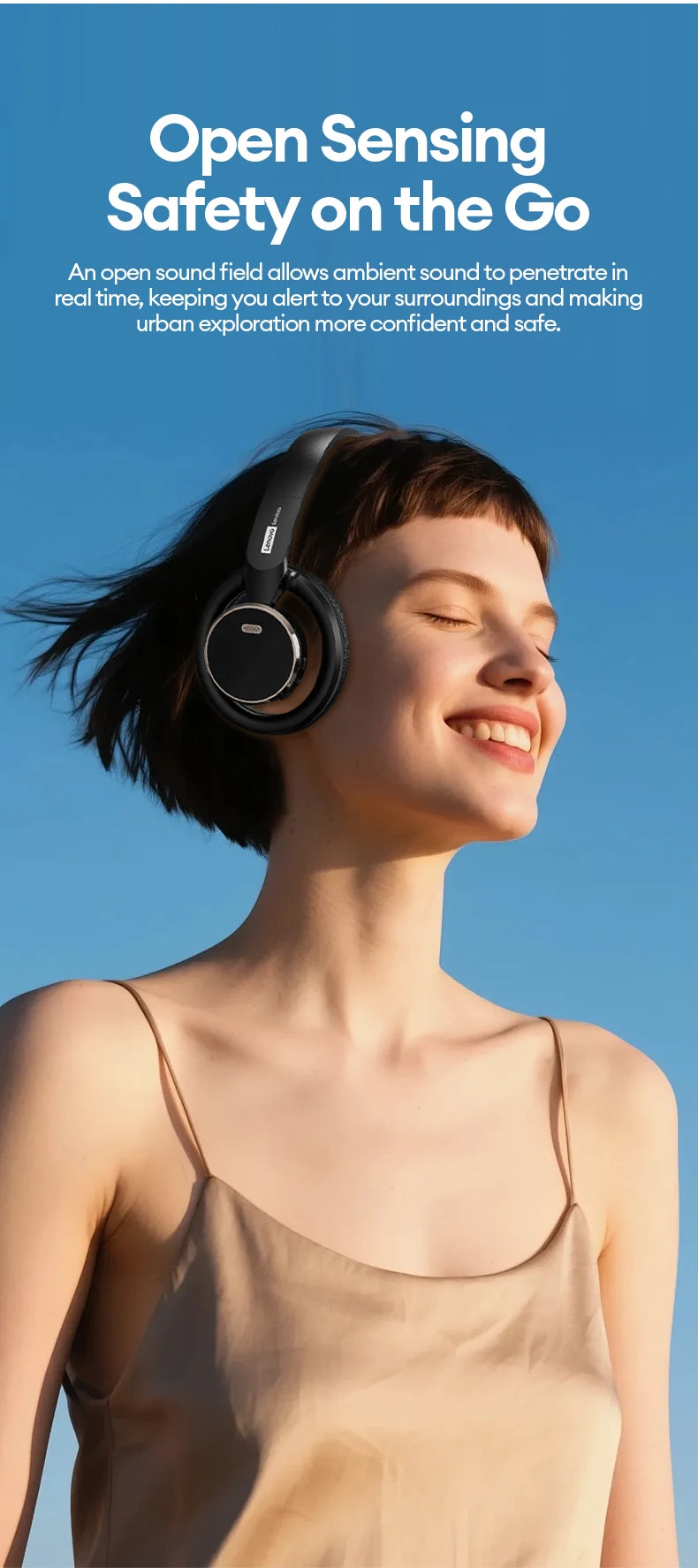 Casque gaming sans fil Bluetooth 6.0 — pliable, sport, micro HD, supra-auriculaire, cadeau