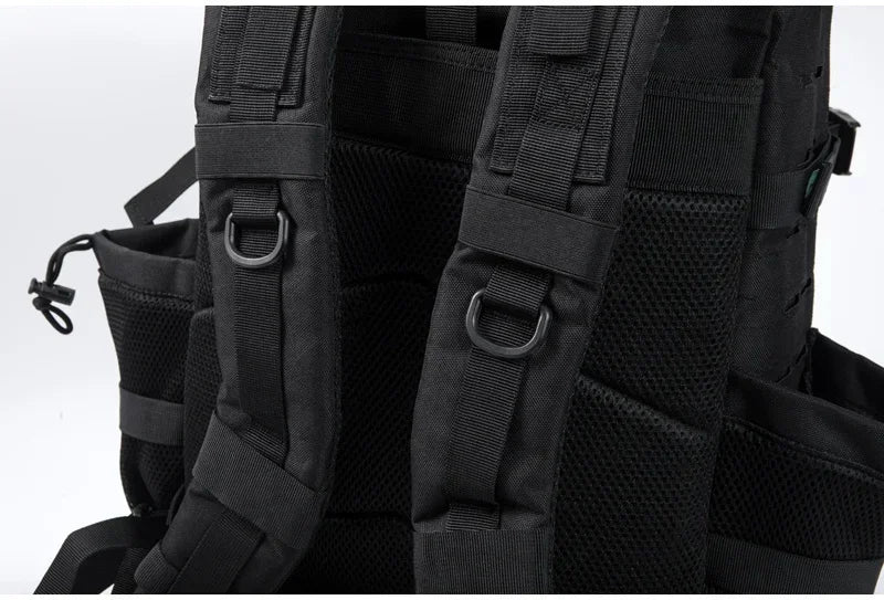 Sac à Dos Tactique Plein Air 25L/45L Homme Femme — Randonnée École Porte-Bouteille