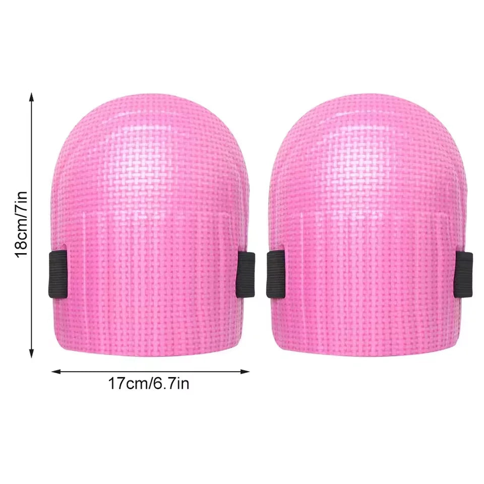 2Pcs EVA Foam Protection Kneepads Soft Padding for Work Workplace Safety Self-Protection Sport Knee Pads for Gardening Cleaning