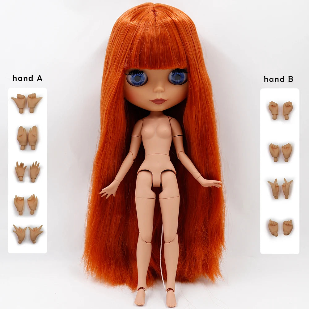 ICY DBS Blyth Muñeca de 1/6 cuerpo articulado DIY BJD juguetes de moda muñecas niña regalo oferta especial en venta con set de manos A y B