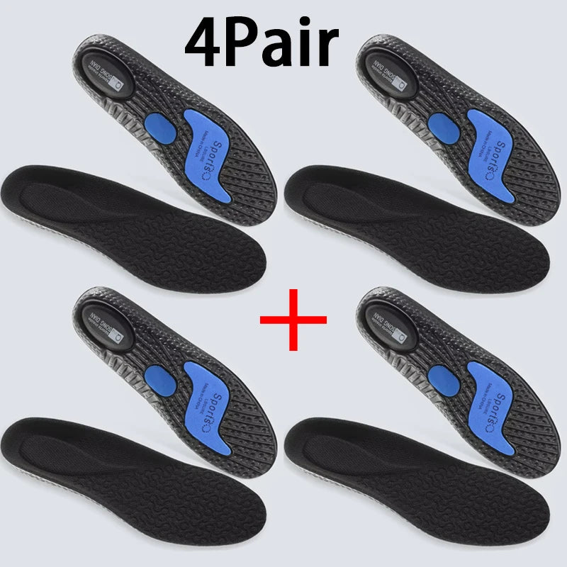 Semelles Intérieures Sport Orthopédiques — Absorption Chocs, Fasciite Plantaire, Homme & Femme