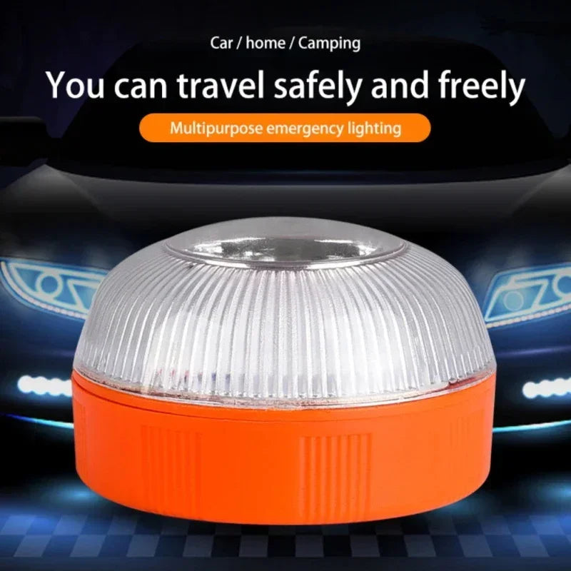 Lumière d'urgence LED pour voiture, clignotant, stroboscope à Induction magnétique, avertissement Portable, accessoire de sécurité pour accidents routiers, 1/2/3/4 pièces