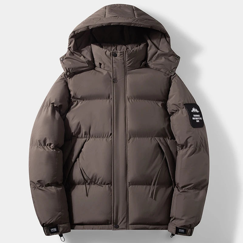 Veste à capuche pour hommes, vêtements d'extérieur, randonnée, Camping, coupe-vent, respirant, chaud, en coton, confortable, à la mode et tendance, hiver