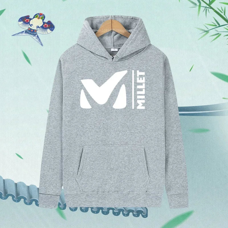 Men's Hoodie Women's Fashion Letter Graphic Print Loose Casual Harajuku Pullover Hoodie Clothes