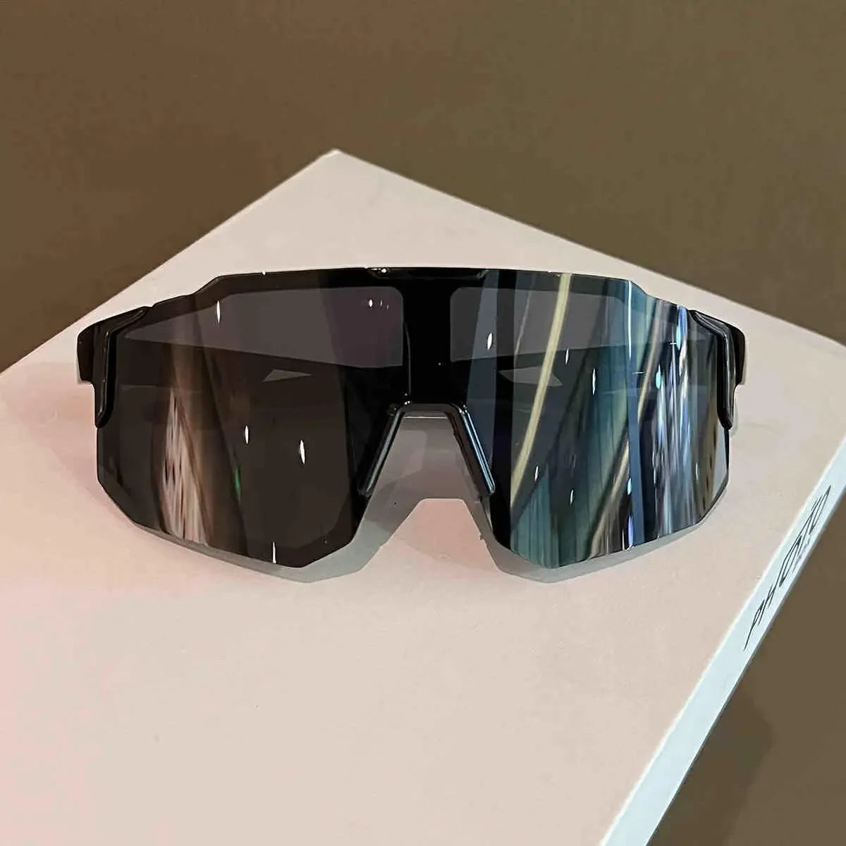 Nuevas gafas de sol de ciclismo de gran montura UV400, protección UV, deportes al aire libre, a prueba de viento, antirayos ultravioleta, para senderismo y escalada