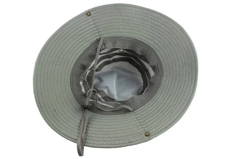 Chapeau seau d'été pour hommes, Protection UV en plein air, à large bord, Panama, Safari, chasse, randonnée, chapeau de pêcheur en maille, casquette de Protection solaire de plage