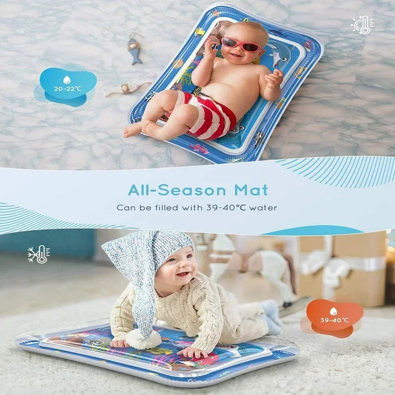 Tapis de jeu gonflable pour bébé, coussin d'eau en PVC pour nourrissons, temps du ventre, coussin d'eau pour enfants, jouets d'activité de développement pour l'éducation précoce