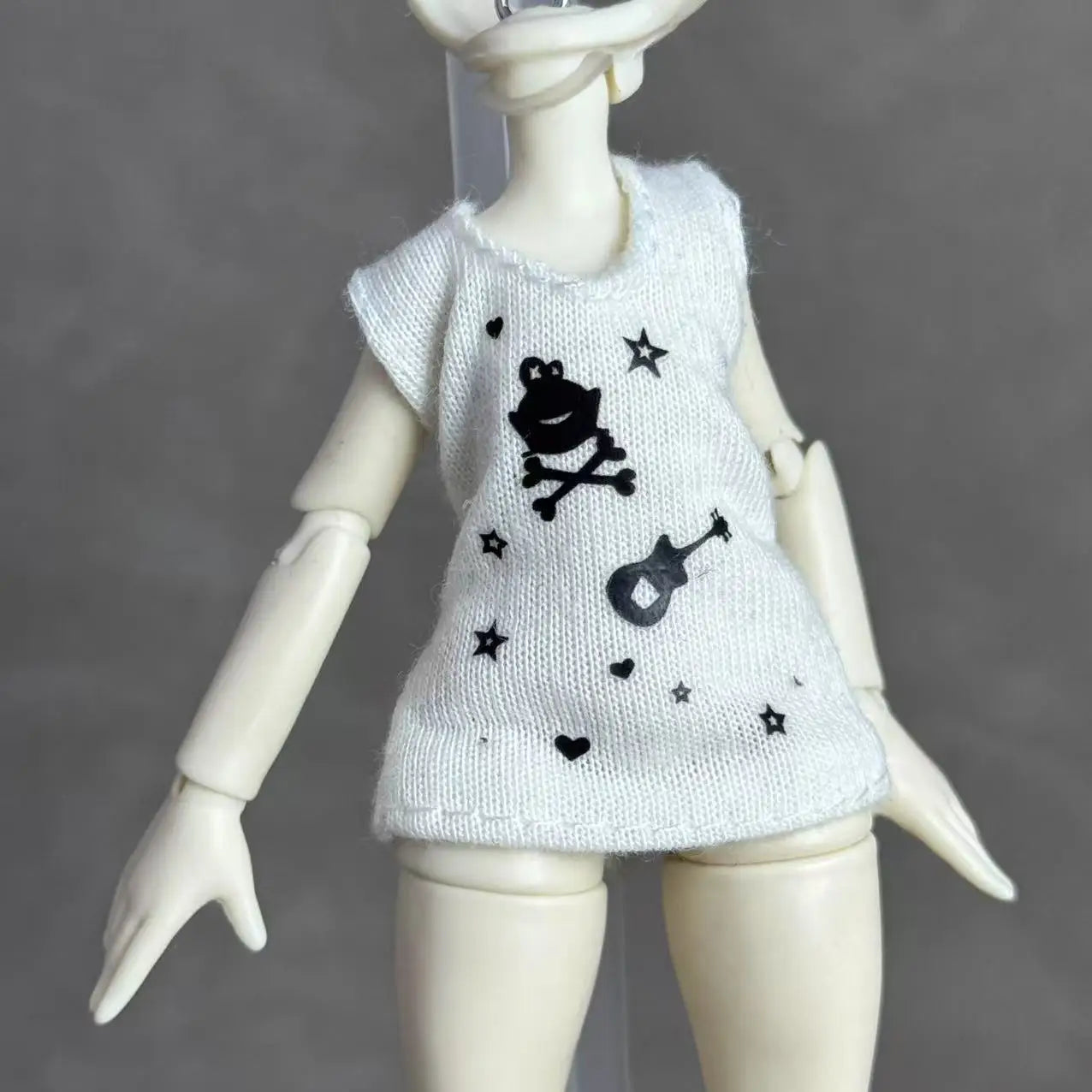 Ensemble de vêtements DIY pour poupée 1/6 — tenue danse colorée, manteau, t-shirt, pantalon, jupe, accessoires créatifs