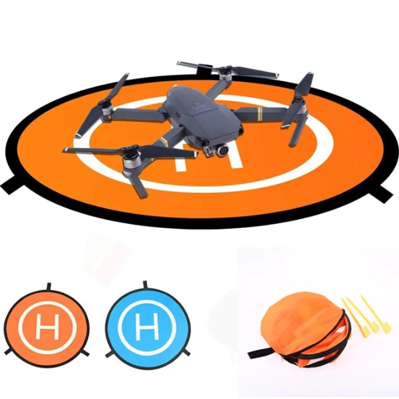 Accessoires pour quadrirotor de Drone, tapis d'atterrissage pliable universel de 55cm, tapis pour Drone RC, tablier de stationnement pour quadrirotor