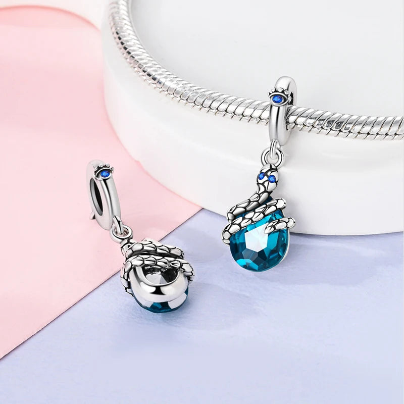 925 Sterling Silver Charms, Pearl Pendants, Tree of Life, Turtle, Love, Gemstones, Sunflower, for Women, Bracelet, Gift Jewelry, New Collection