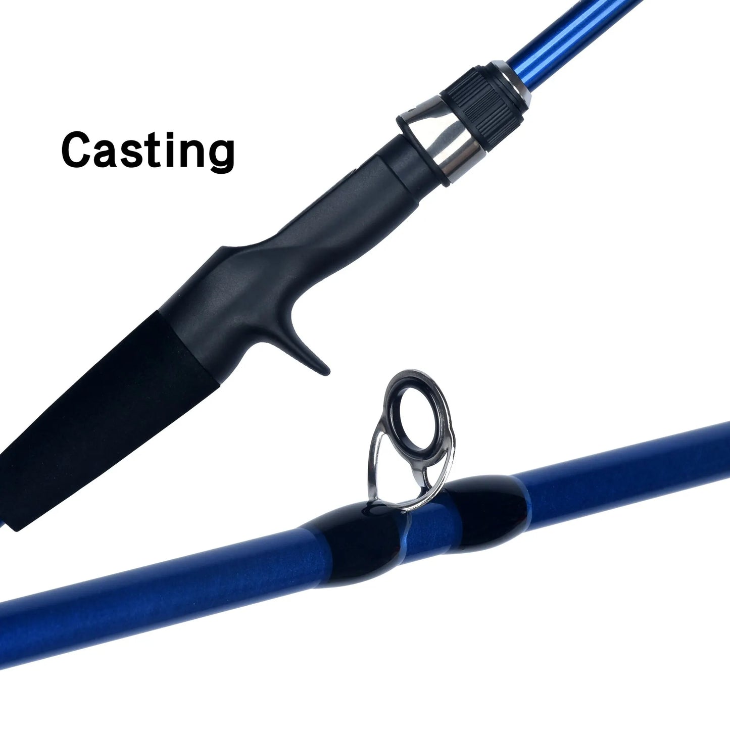 BIUTIFU-Cannes à pêche Baitcasting Spinning Travel Carbon, Mini Pole, Leurre ultraléger, Truite, 4/5 Sections, Considérant le poids, 5-20g