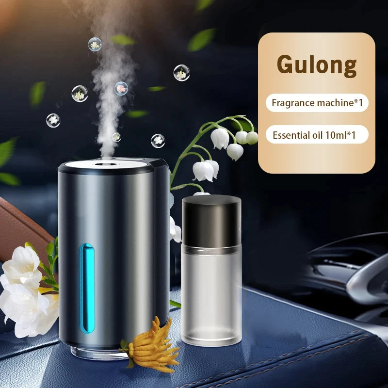 Diffuseur d'air électrique pour voiture, humidificateur d'arôme pour ventilation de voiture, brume d'aromathérapie, désodorisant pour enlever les odeurs, accessoires de voiture