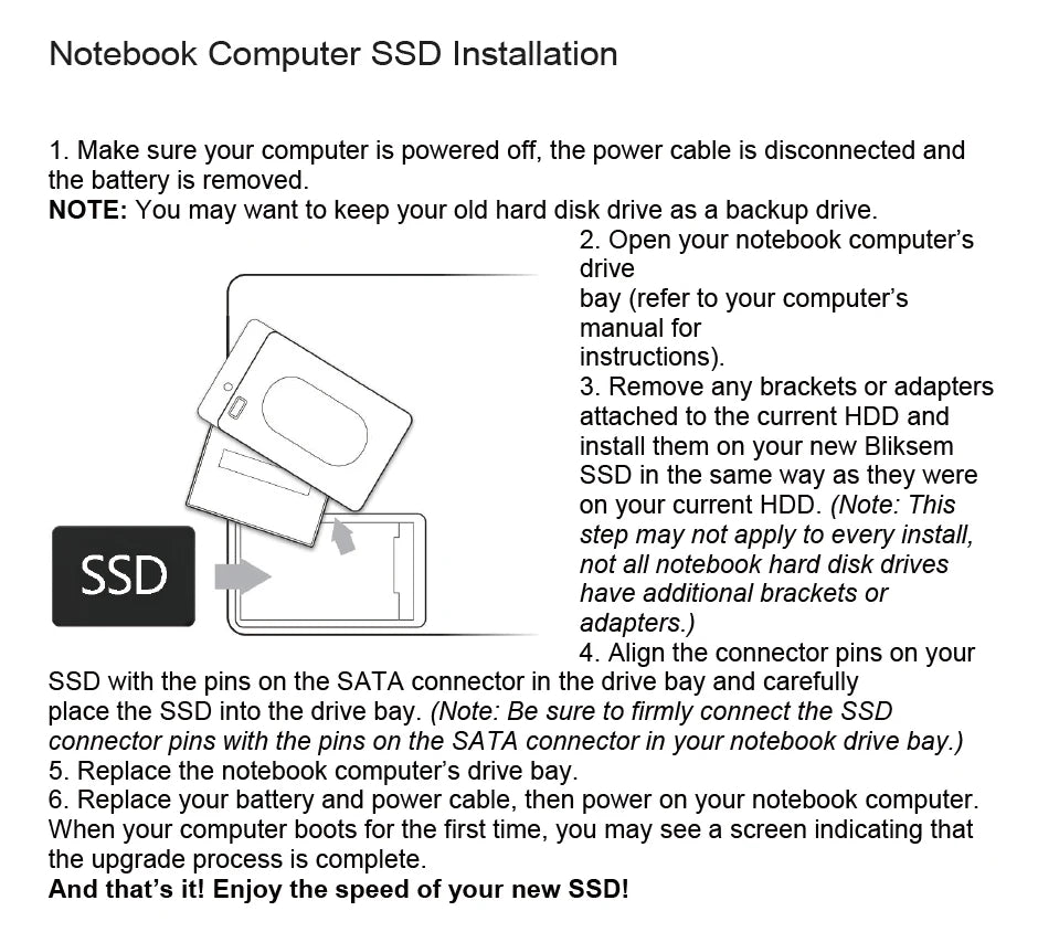 SomnAmbulist SSD 2.5 64GB 128GB 256GB 512GB pour ordinateur portable de bureau disque SSD Sata3 120GB 240GB 480GB