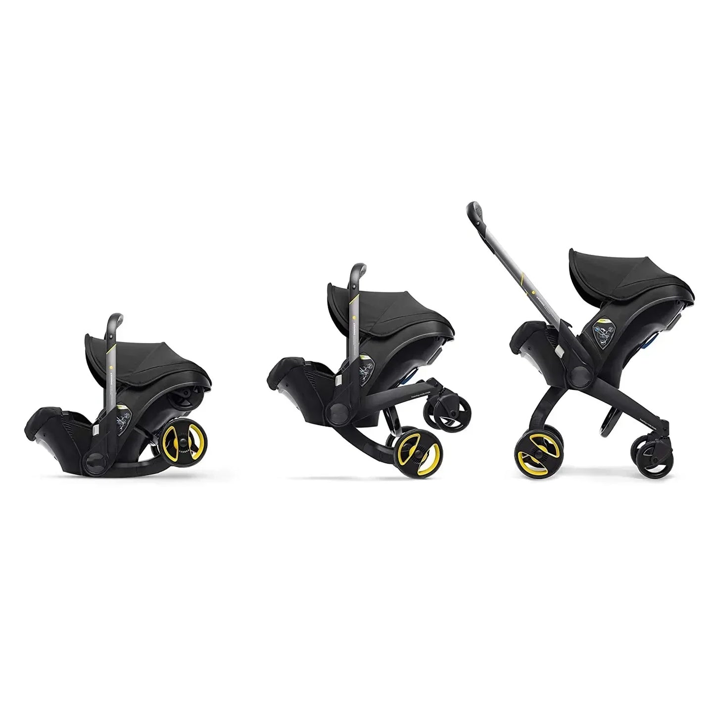 Siège Auto Poussette Bébé Nouveau-Né — Chariot Sécurité Léger Système Voyage 3 en 1