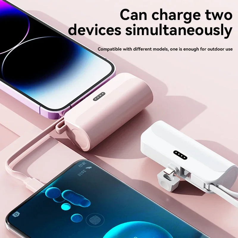 Batterie Externe Capsule 300000mAh — Charge Super Rapide, Portable, Tous Téléphones 2026