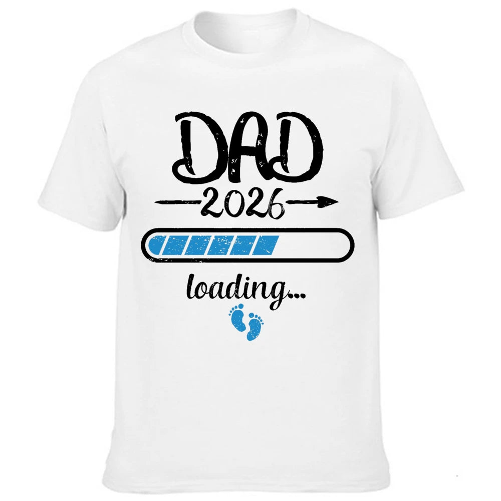 2026 nouveau mignon papa + maman + bébé imprimé Couple maternité T-Shirt annonce de grossesse chemise Couple enceinte T-Shirt vêtements