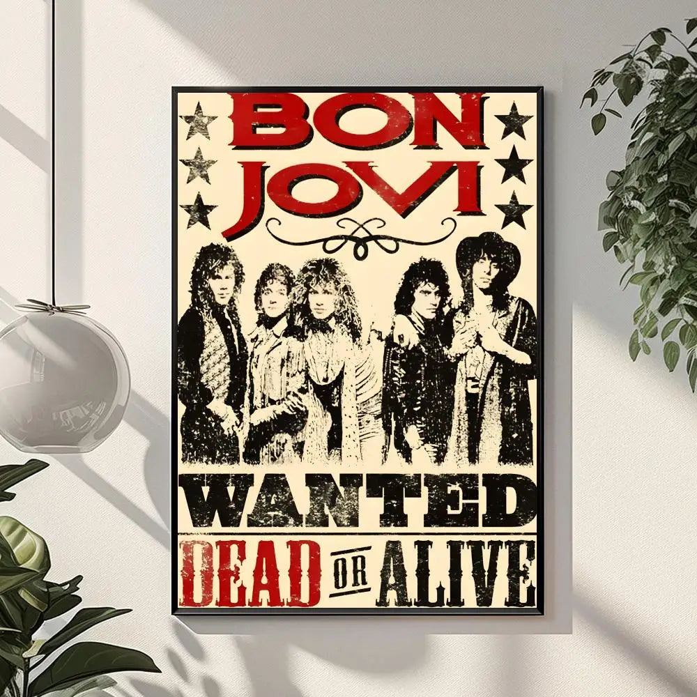 B-Bon J-JoviS regalos de vacaciones decoración diseñada para el hogar Restaurante oficina espacio arte de pared