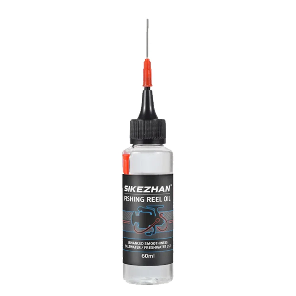 Huile pour moulinet de pêche avec aiguille de précision – Lubrifiant pour moulinet pour une coulée fluide et une protection contre la corrosion, une utilisation en eau salée et en eau douce
