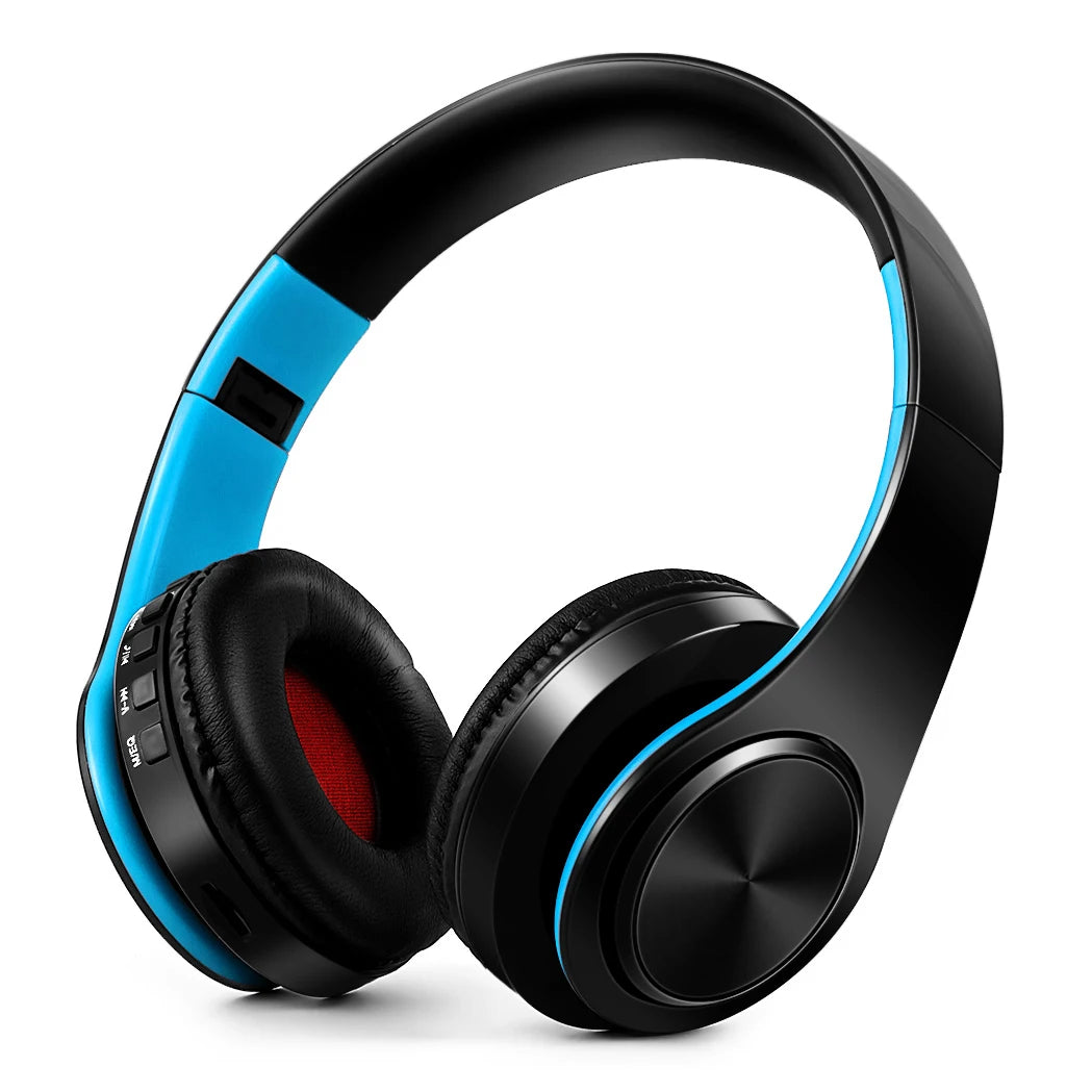 Auriculares inalámbricos Bluetooth para hombre, regalo dorado, auriculares estéreo, juego con micrófono incorporado, universales para Android e iOS