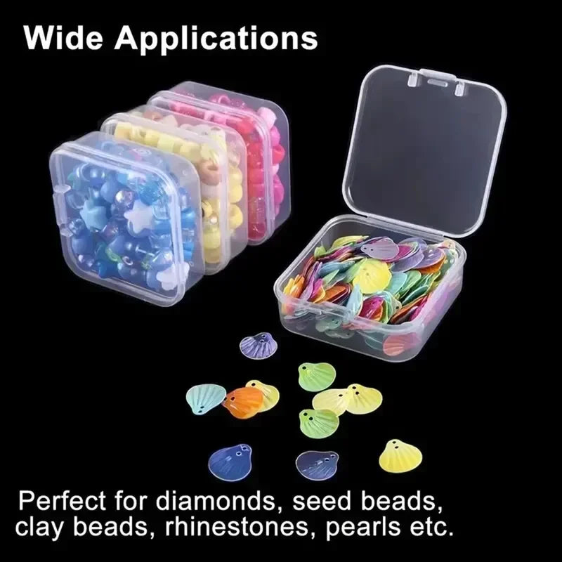 Boite en Plastique Transparente — Organisateur Rangement Multifonction