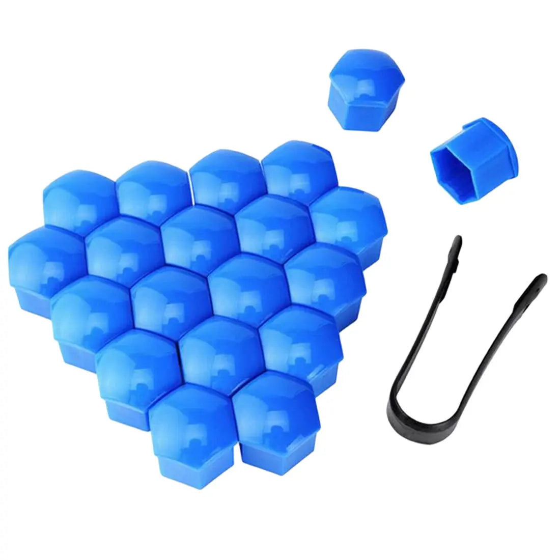 20pcs Car Wheel Nut Caps, Anti-rust Car Hub Screw Protective Covers, Car Tire Screw Caps, Nut Bolt Covers, Automotive Exterior 17/19/21mm