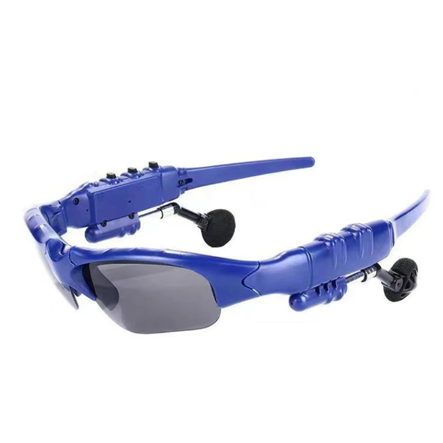 Lunettes de soleil de sport stéréo sans fil Bluetooth 5.0 avec écouteurs intégrés pour le cyclisme, la conduite et l'écoute MP3, polarisées