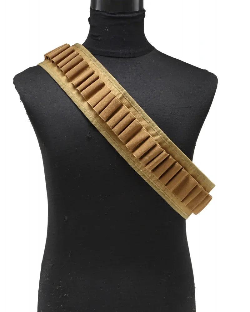 30 coquille ronde support ceinture formation accessoires de chasse Sports de plein air calibre 12 12GA munitions Bandolier cartouche ceintures de taille