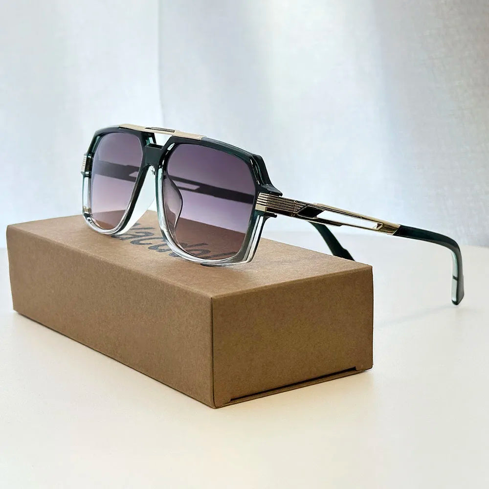 2026 Gafas de Sol de Lujo para Mujer Vintage Gafas de Sol Cuadradas para Hombre Envío Directo Gafas de Moda Gafas de Sol Hombre Gafas de Sol Mujer
