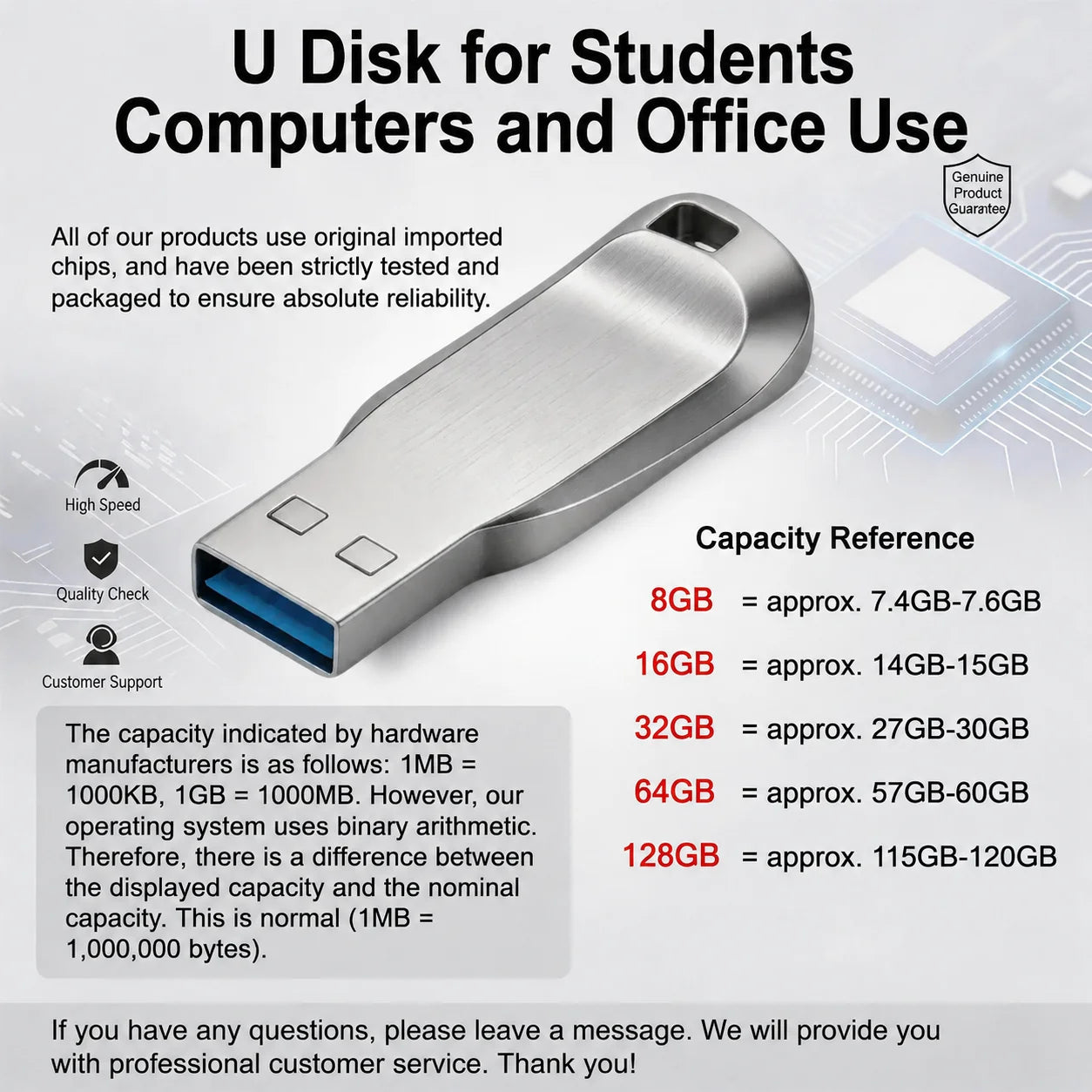 Clé USB 128GB 64GB 32GB 16GB 3.0 PenDrive haute vitesse 128GB 64GB clé USB 32GB 16GB clé USB