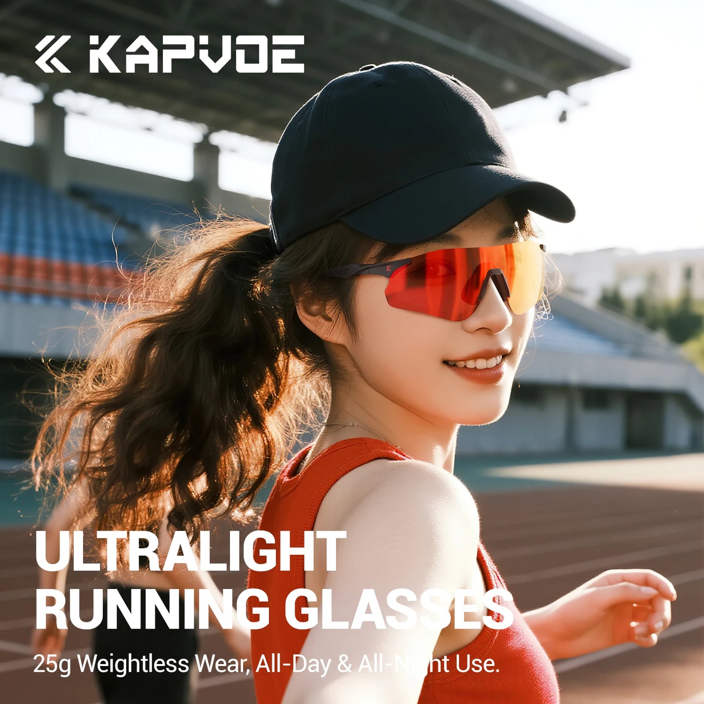 Lunettes de cyclisme et de course photochromiques Kapvoe, pour hommes et femmes, lunettes de soleil pour vélo de route, protection UV400, lunettes de sport pour la conduite