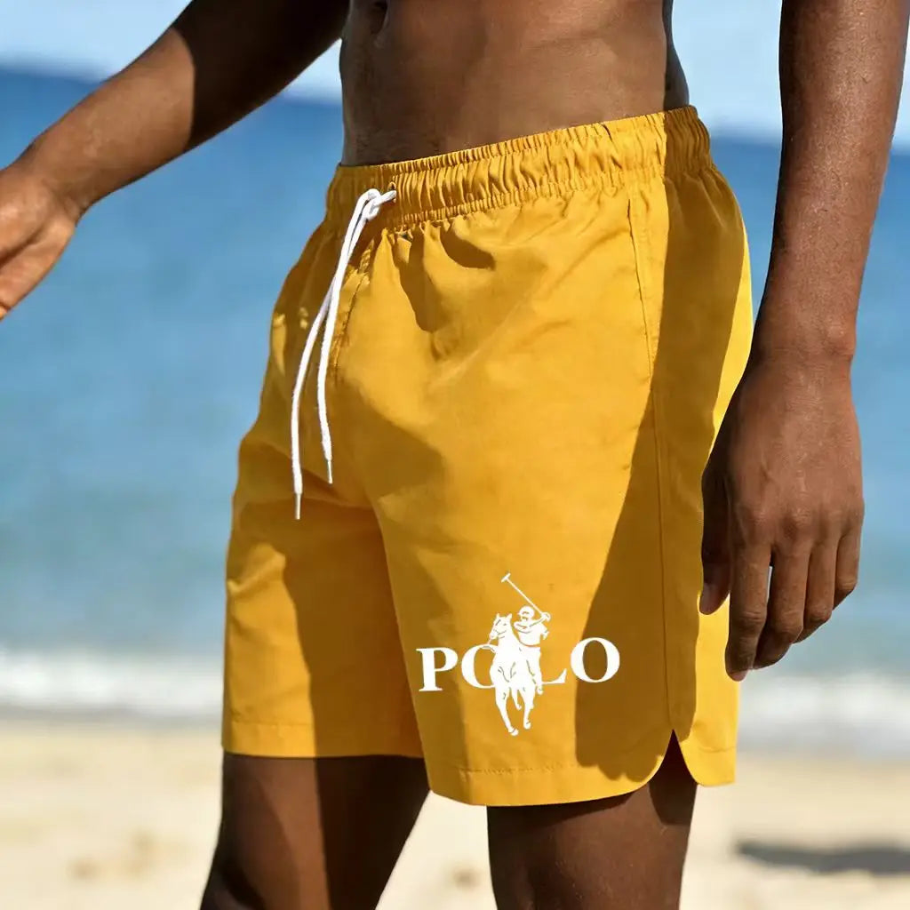 Short de Plage Imprimé Homme — Léger, Respirant, Séchage Rapide, Natation & Vacances