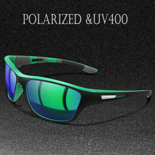 Lunettes de soleil de pêche polarisées pour hommes et femmes, lunettes anti-absorbe ouissement, lunettes UV400, sports de plein air, conduite, randonnée, cyclisme sur route