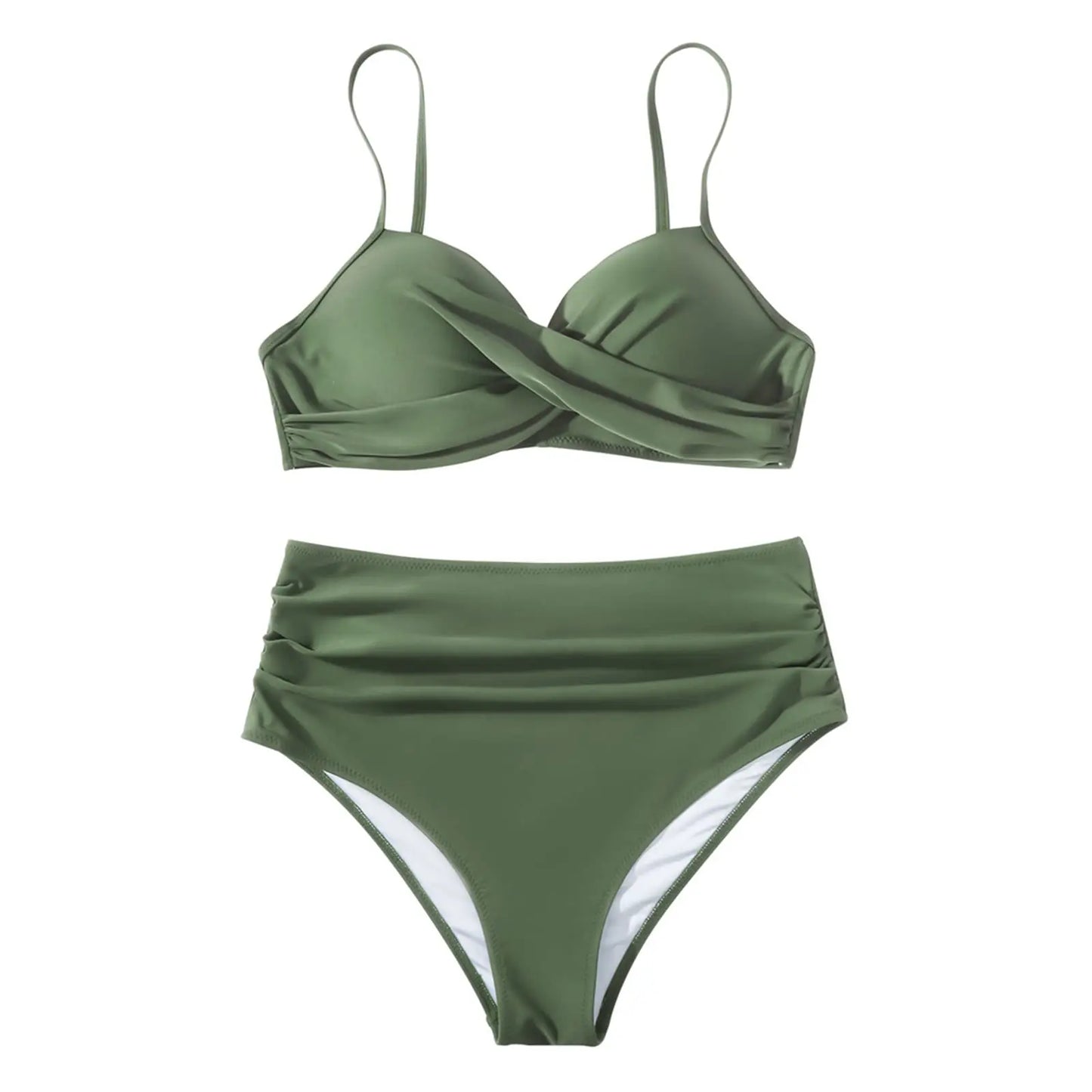 Maillots de bain vintage taille haute 2026 pour femmes, push-up, imprimés, tenues de plage estivales
