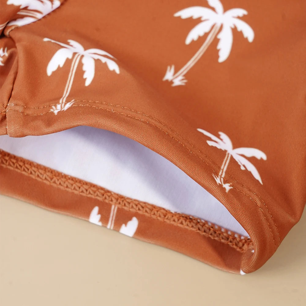 Elinfant été bébé garçons fille à manches longues maillot de bain à la mode mignon piscine maillots de bain