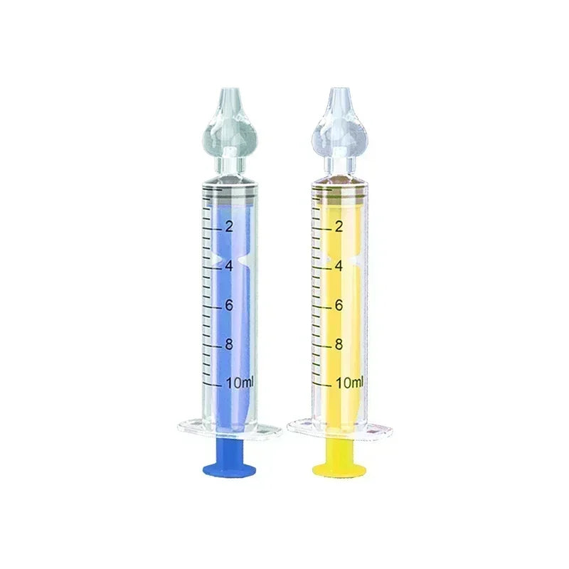 Rhinite irrigateur Nasal lavage pour enfants Silicone bébé aspirateur Nasal seringue bébé nez nettoyant enfants laveuse nasale réutilisable