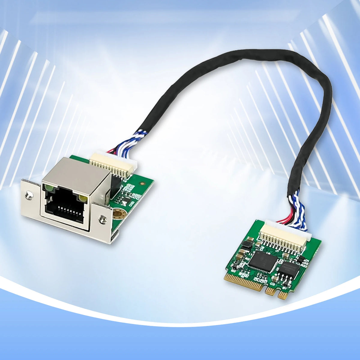 M.2 A + E 2.5GbE Intel I226-V Ethernet carte NIC multi-gig 2.5G/1G/100M NGFF 2230 carte réseau serveur de contrôle industriel