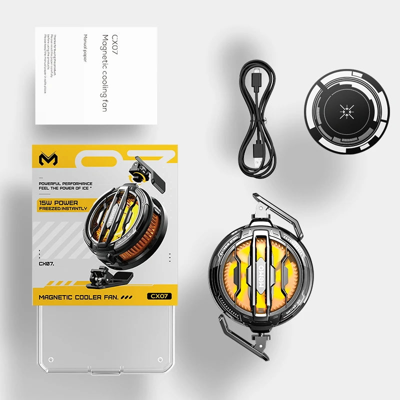 MEMO CX08 Pro — Refroidisseur Téléphone Magnétique Semi-Conducteur Clip Universel