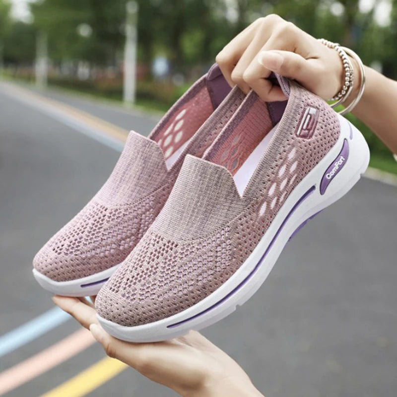 Baskets Femme 2025 Vulcanisées — Extérieur Maille Respirante Marche