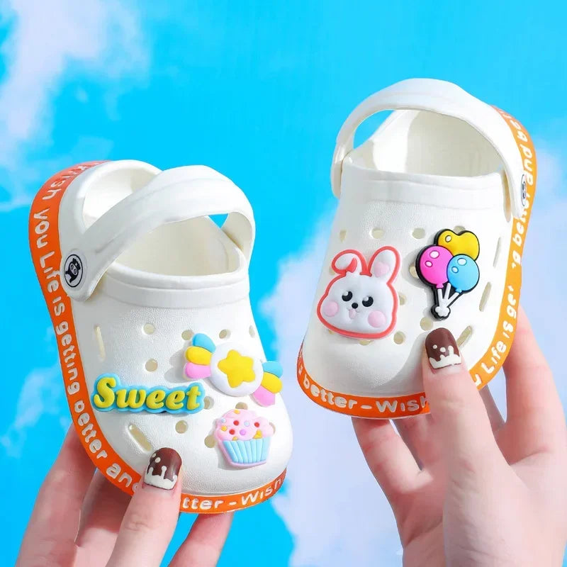 Sandales EVA Enfant Motif Dessin Animé — Antidérapantes, Plage & Été