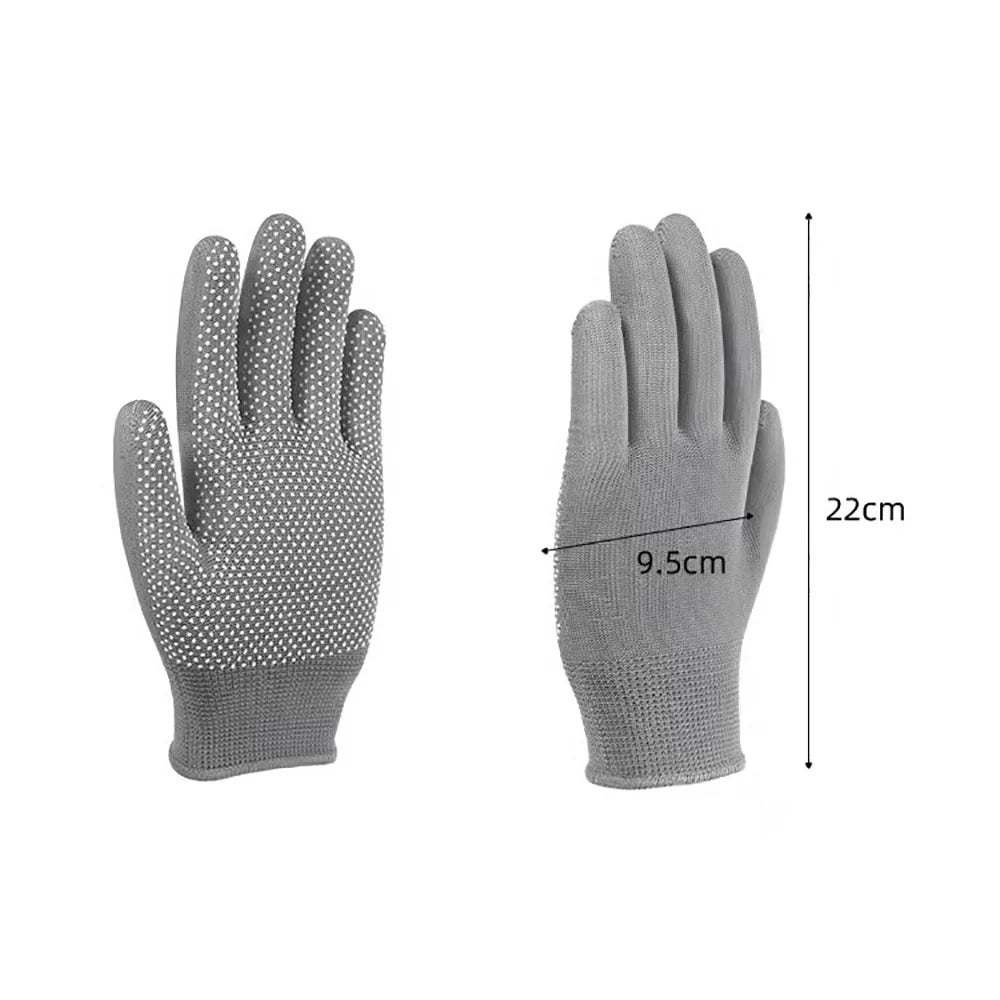 10 pièces gants en Nylon respirant antidérapant pour cyclisme pêche Camping unisexe multicolore Protection du travail gants de Protection du travail