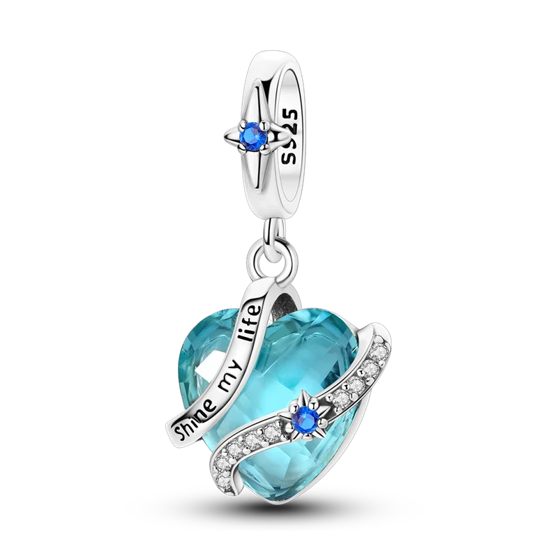 925 Sterling Silver Charms, Pearl Pendants, Tree of Life, Turtle, Love, Gemstones, Sunflower, for Women, Bracelet, Gift Jewelry, New Collection