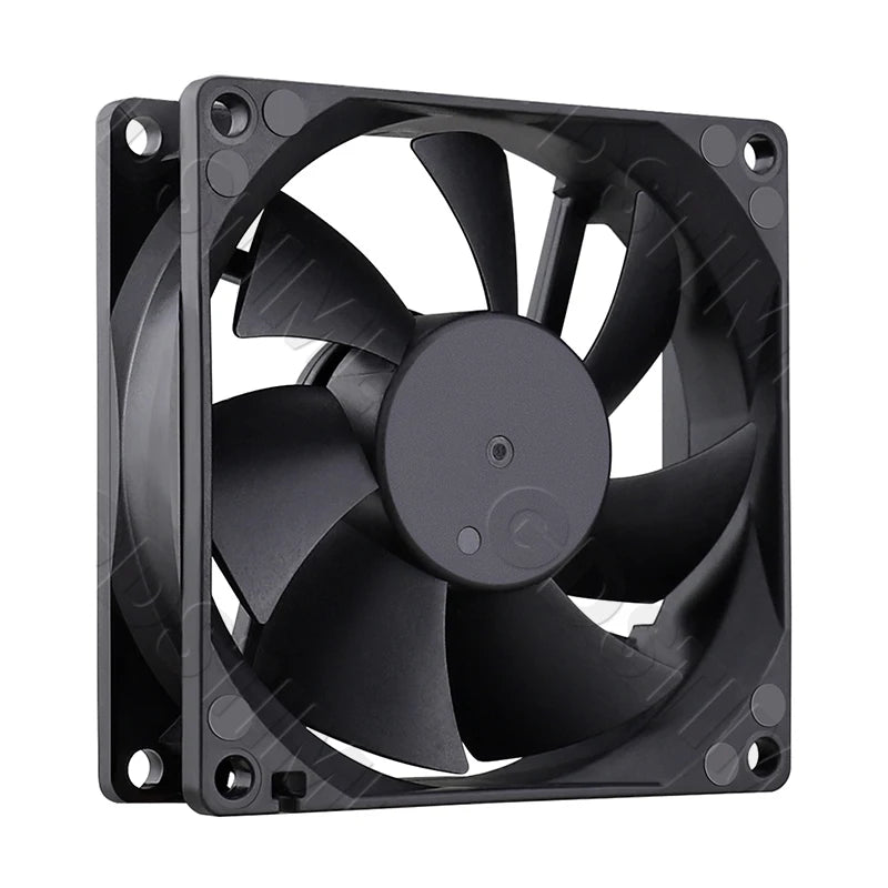 Ventilateur de refroidissement Gdstime 8025 2 broches 48V DC 5V 12V 24V 80mm, ventilateur axial USB à double roulement à billes 80x80x25mm, ventilateur de refroidissement pour boîtier PC 8CM