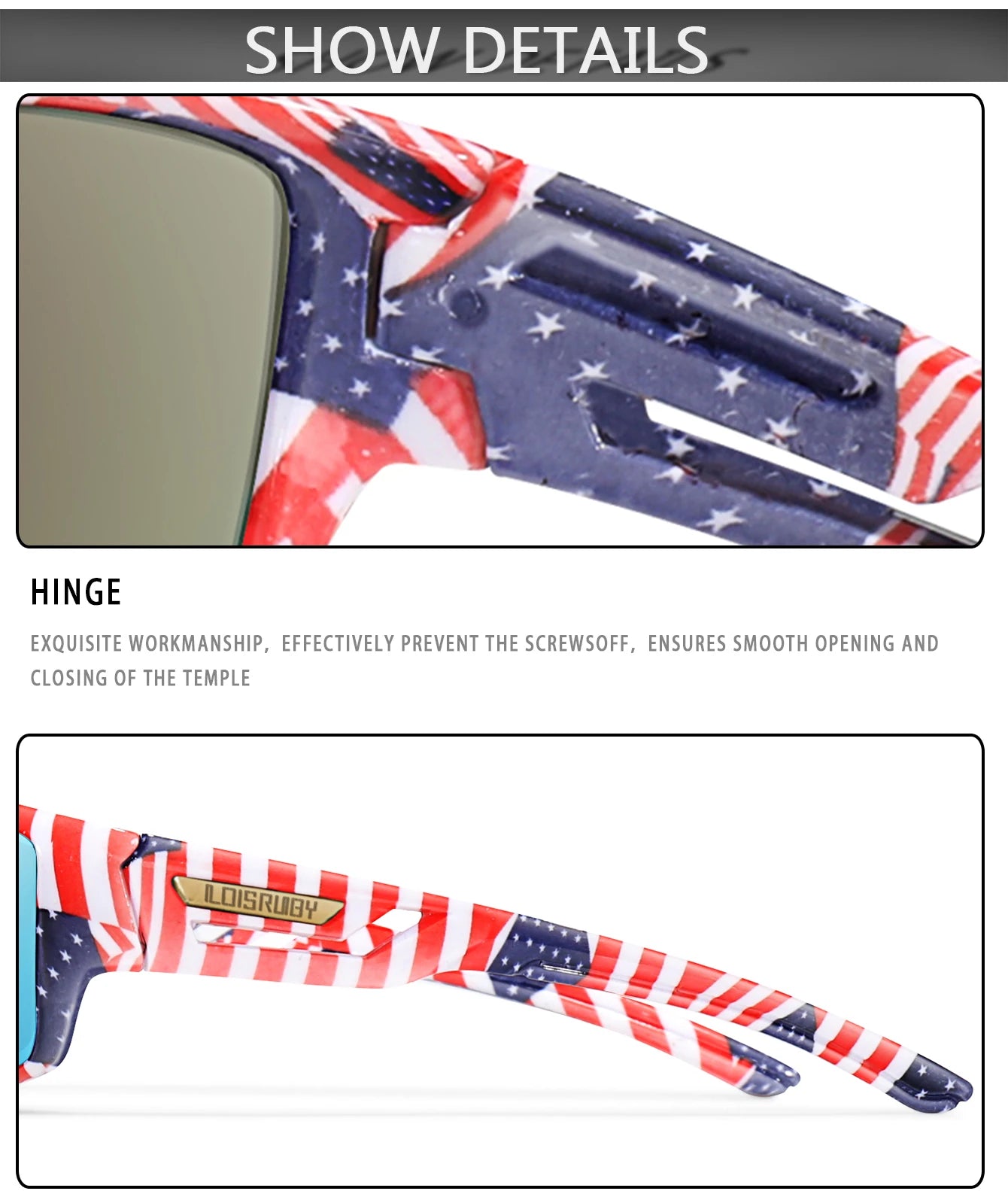Lunettes de pêche polarisées camouflage — conduite, sports de plein air, cyclisme, course, UV400