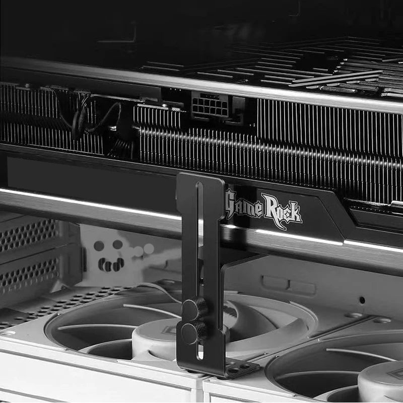 Support de carte graphique réglable coulissant 6-96 mm pour ventilateur de châssis, support GPU pour RTX 4090