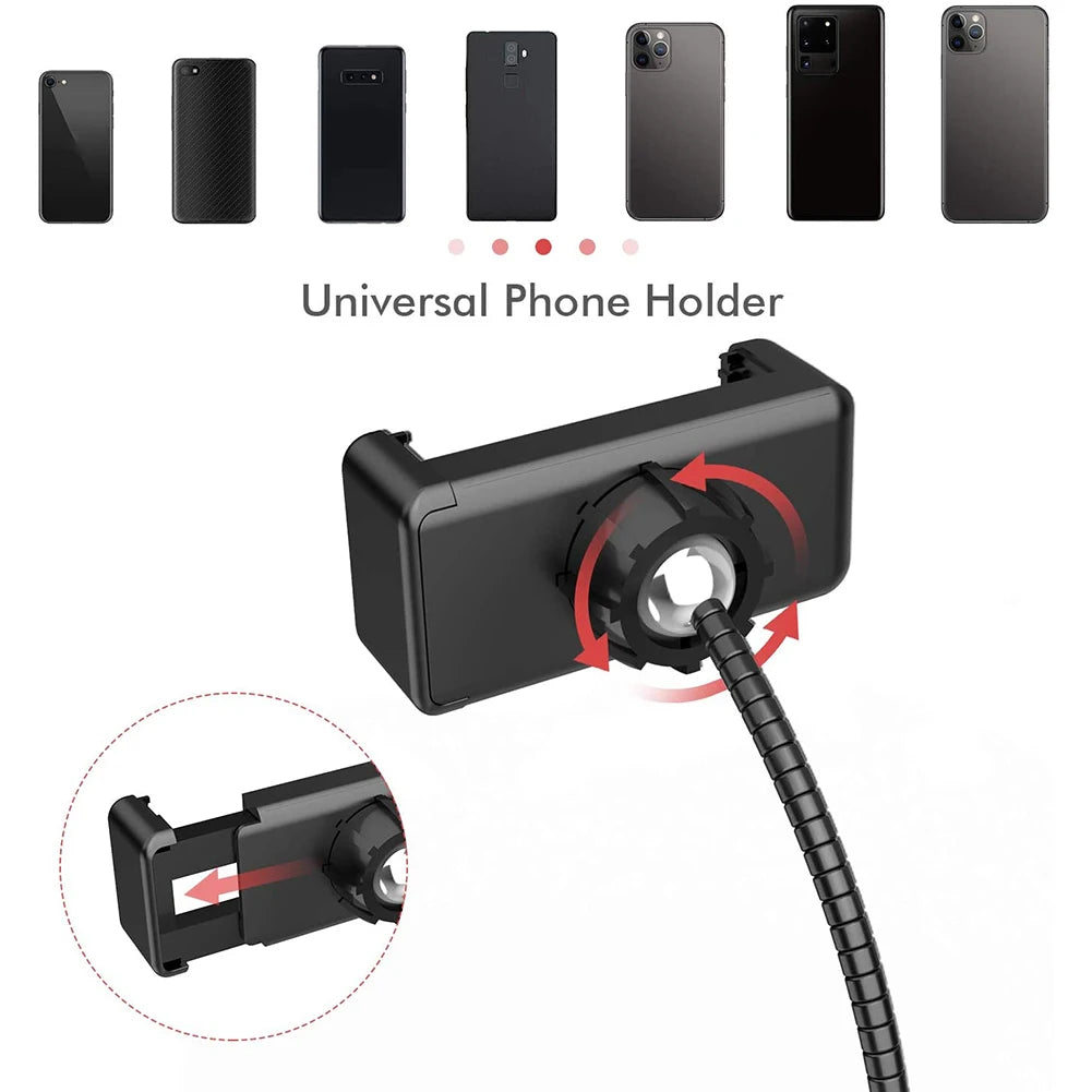 Anneau Lumineux LED Selfie 16/26/33 cm — Trépied, Télécommande Bluetooth, Éclairage Vidéo